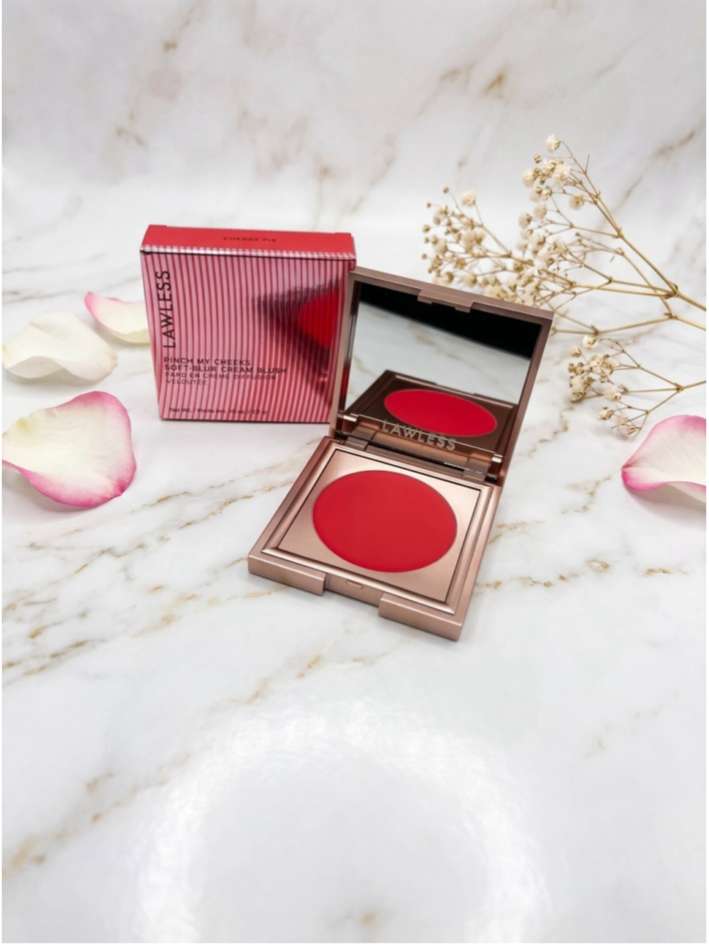 Lawless Pinch My Cheeks Cream Blush Cherry Pie 0.18 oz
